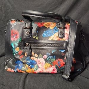 Steve Madden Floral Shoulder Bag w/ Crossbody Strap